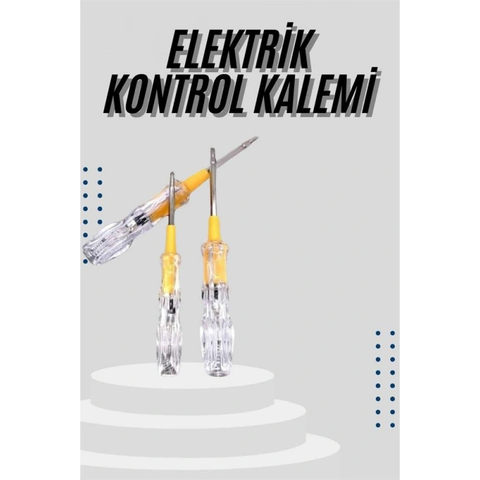 Nevamel Kontrol Kalemi Çift Taraflı Uçlu Elektrik Akım Test Cihazı