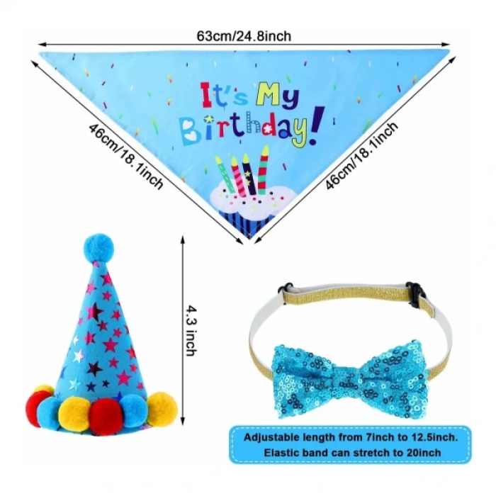 Nevamel Köpekler İçin Doğum Günü Partisi Seti