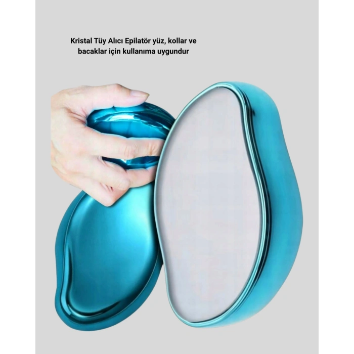Nevamel® Kristal Epilatör Tüy Alma Aparatı Topuk ve Ölü Deri İçin Uygun
