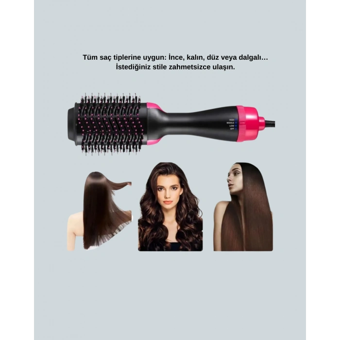 Nevamel Kuaför Kalitesinde Ev Tipi Saç Kurutma ve Şekillendirme