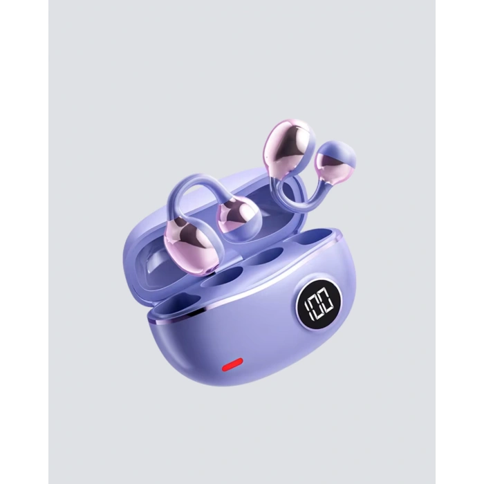 Nevamel® Kulak Arkası Klipsli Bluetooth Kulaklık YXG10 Silikon Malzemeli Ergonomik