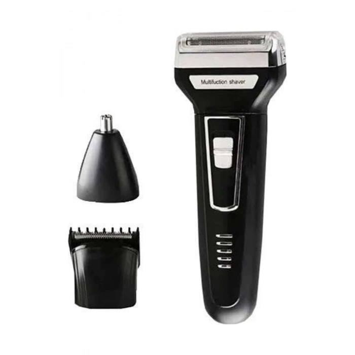 Nevamel Kulak Burun Kıl Kesme Ense Yanak Tıraş Seti 3 Başlıklı Profesyonel