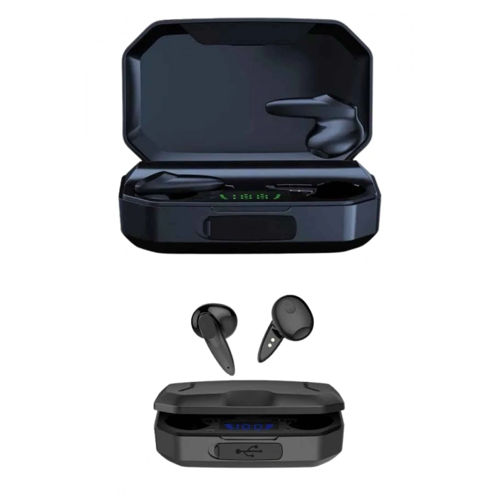 Nevamel® Kulak İçi Bluetooth Kulaklık Rgb Işıklı Çift Mikrofonlu iOS/Android Uyumlu BT 5.2