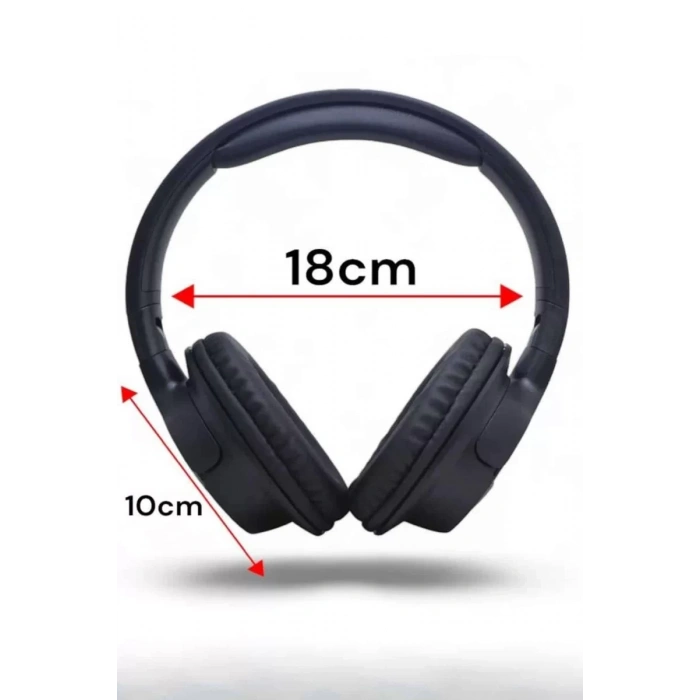 Nevamel® Kulak Üstü Bluetooth Kulaklık Ayarlanabiilir Uzun Pil Ömrü Kablosuz 5.0 Bluetooth
