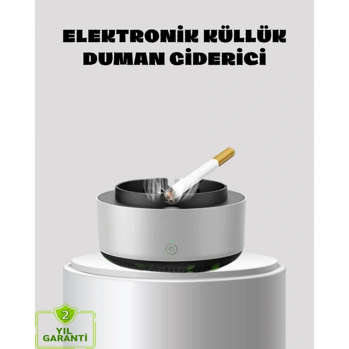 Nevamel Küllük ve Hava Temizleyici 2’si 1 Arada – Sigara Kokusu Giderici Araba ve Ofis İçin