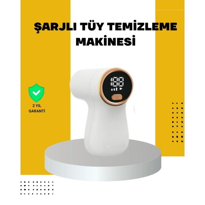 Nevamel® Kumaşlar İçin Tüy ve Hav Temizleme Makinesi Type C Şarjlı
