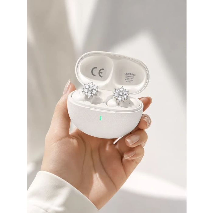 Nevamel® Küpeli Kablosuz Kulaklık Yeni Nesil Bluetooth Teknolojisi