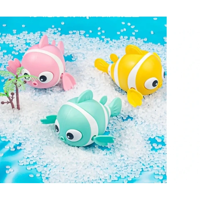 Nevamel Kurmalı Balık Bebek Banyo Oyuncağı