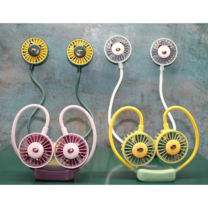 Nevamel Kuromi Şarjlı Boyun Fanı Vantilatör 2 Kademeli