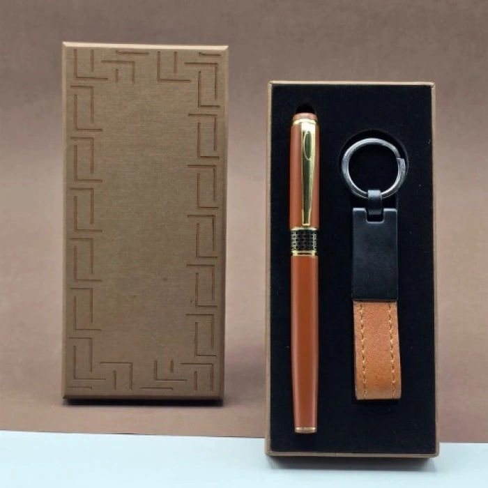 Nevamel  Kutulu Kalem Anahtarlık Set