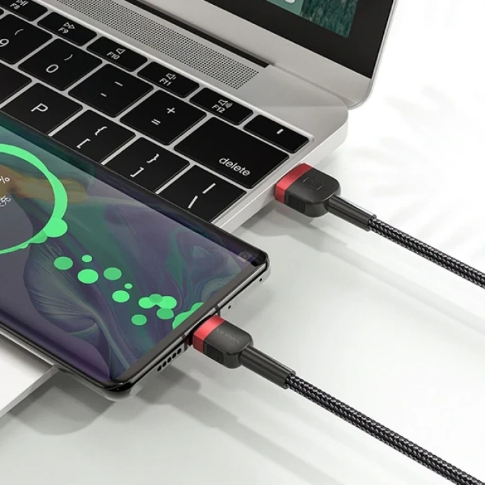 Nevamel KUULAA Mikro Usb 3A Hızlı Şarj 0.50CM kısa Android Usb Şarj Kablosu-(5775)