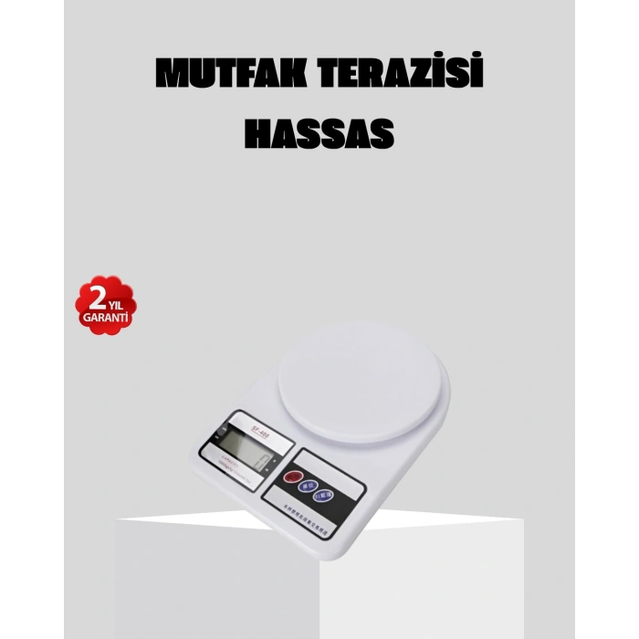 Nevamel LCD Ekranlı Hassas Dijital Mutfak Terazisi – 5kg Kapasite 1g Hassasiyet