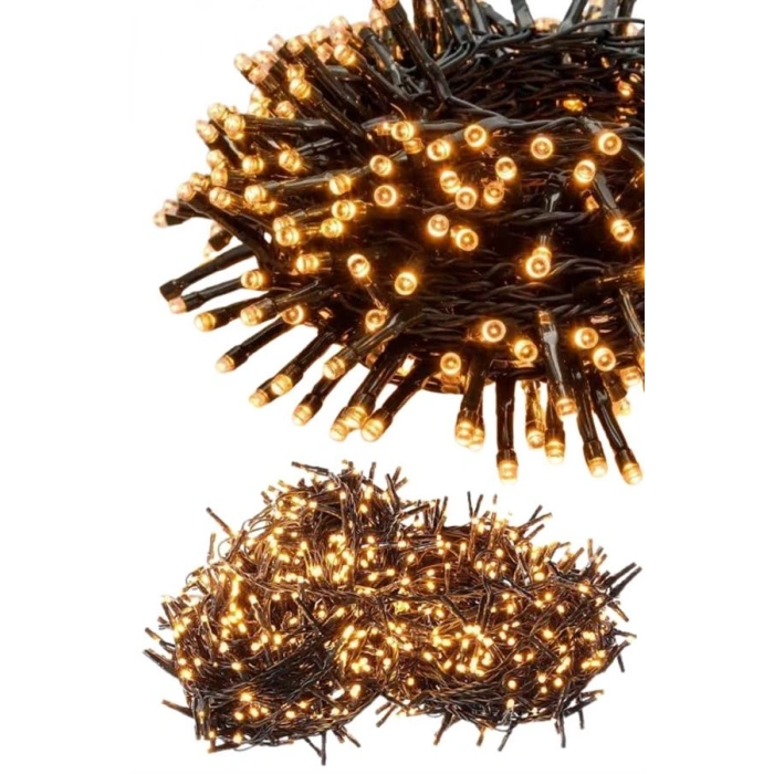Nevamel Led Işık Ağaç Süsleme Ampüllü Dekoratif Aydınlatma 10 Metre Gün Işığı