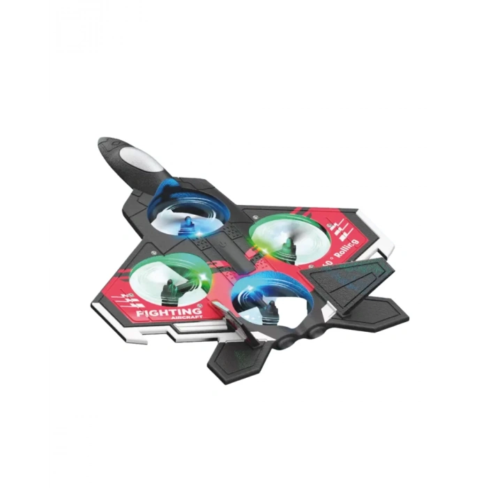 Nevamel® LED Işıklı Oyuncak Drone Fighter Jet Tasarımlı Uzaktan Kumandalı Uçak