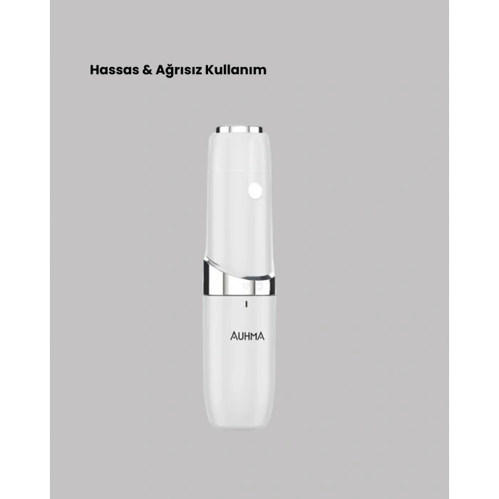 Nevamel® LED Işıklı Yüz Epilasyon Aleti Hassas ve Ağrısız Tüy Alma