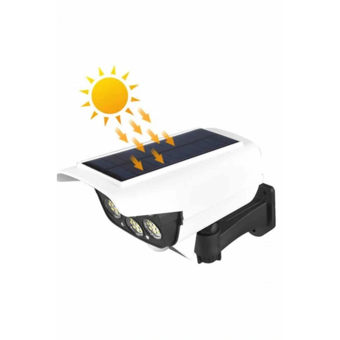Nevamel LED Lamba-Güneş Paneli Destekli Uzaktan Kumandalı Solar LED Lamba