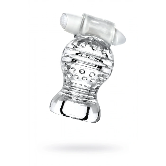 Nevamel® Lingam Masturbator ,Shakti, Tpe, Şeffaf, 9 Cm