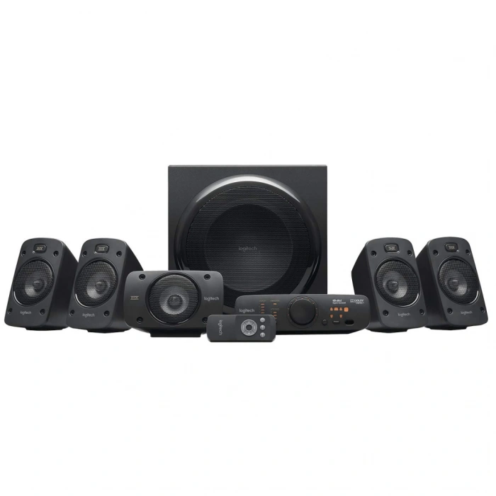 Nevamel® LOGITECH 980-000468 Z906 500W 5+1 Surround Uzaktan Kumandalı Ses Sistemi (Siyah)(1923)