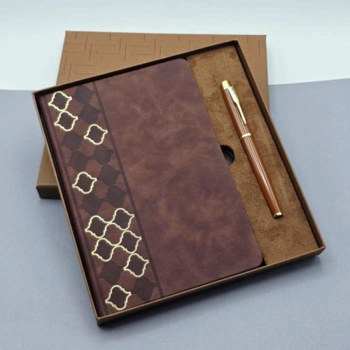 Nevamel  Lüks Kutulu Defter Kalem Set