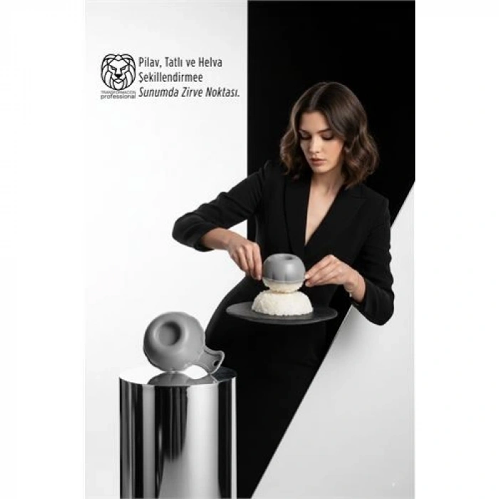 Nevamel® Lüks Sunum Sanatı: Premium Pilav Tatlı ve Helva Şekillendirme Kalıbı