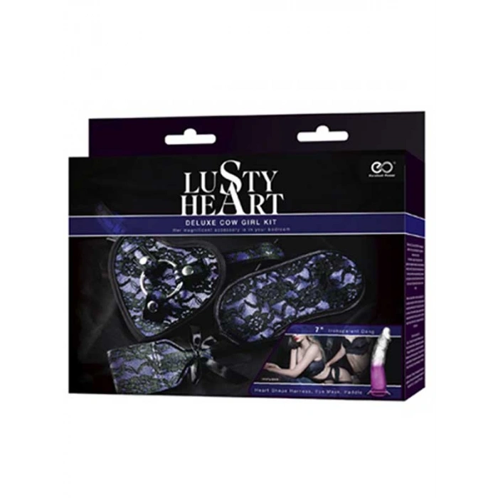 Nevamel® Lusty Heart Lüks Vahşi Kız Fantezi Seti