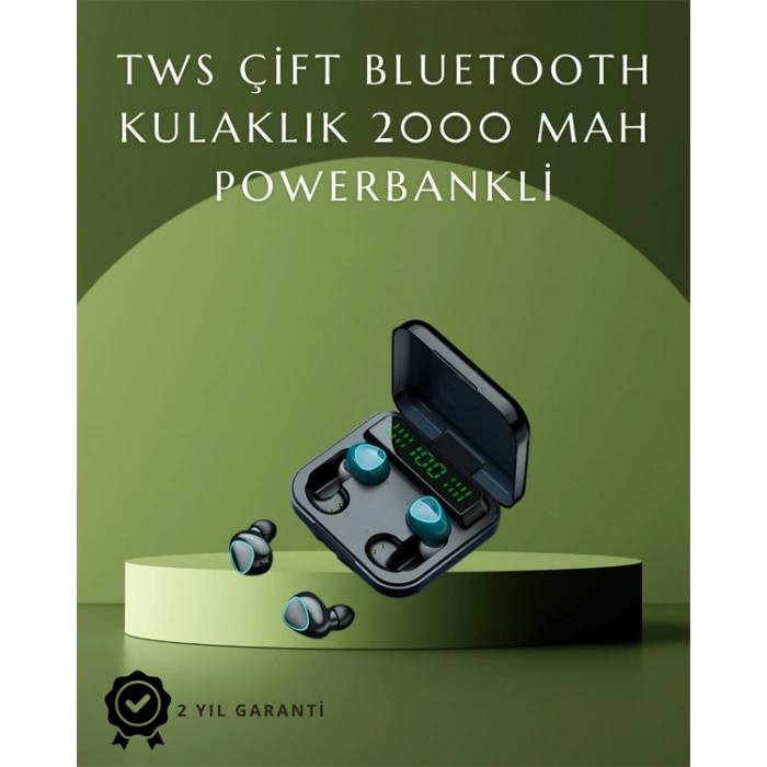 Nevamel® M22 TWS Kablosuz Kulaklık – Akıllı Bağlantı ve Ergonomik Kullanım