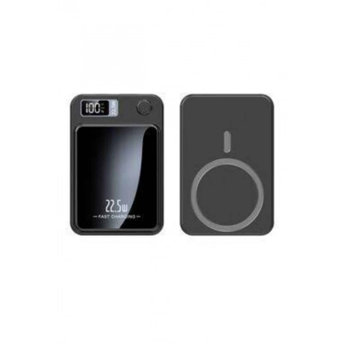 Nevamel Magsafe Hızlı Şarj 10.000 Mah Wireless Şarj Powerbank Android ve İOS Uyumlu