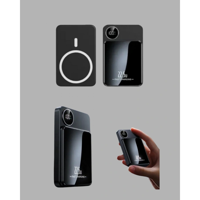 Nevamel® MagSafe Uyumlu Powerbank 20W PD 15W