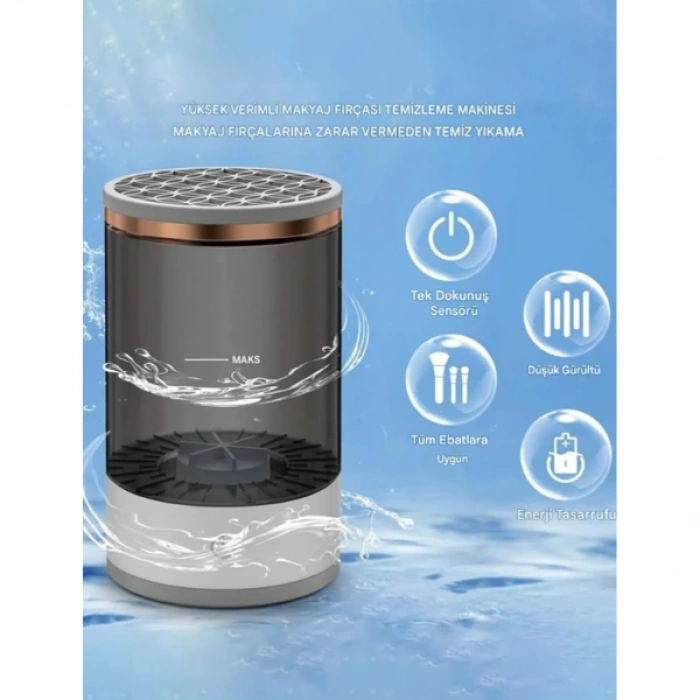 Nevamel Makyaj Fırçası Temizleme Makinesi
