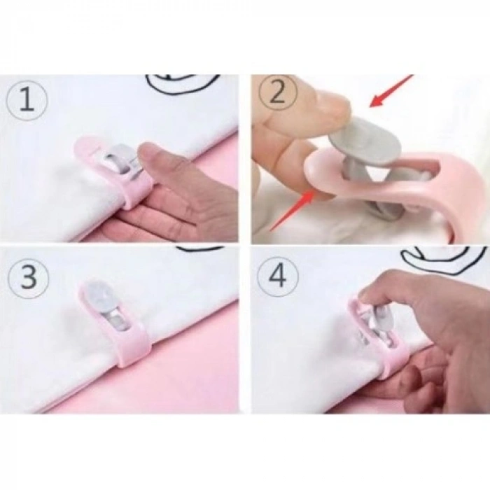 Nevamel Mandallı Yorgan Sabitleme Klipsi 10 Adet