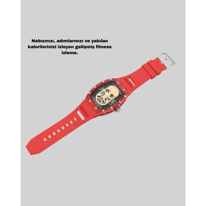 Nevamel® Manyetik Şarjlı Akıllı Saat iOS Android Uyumlu