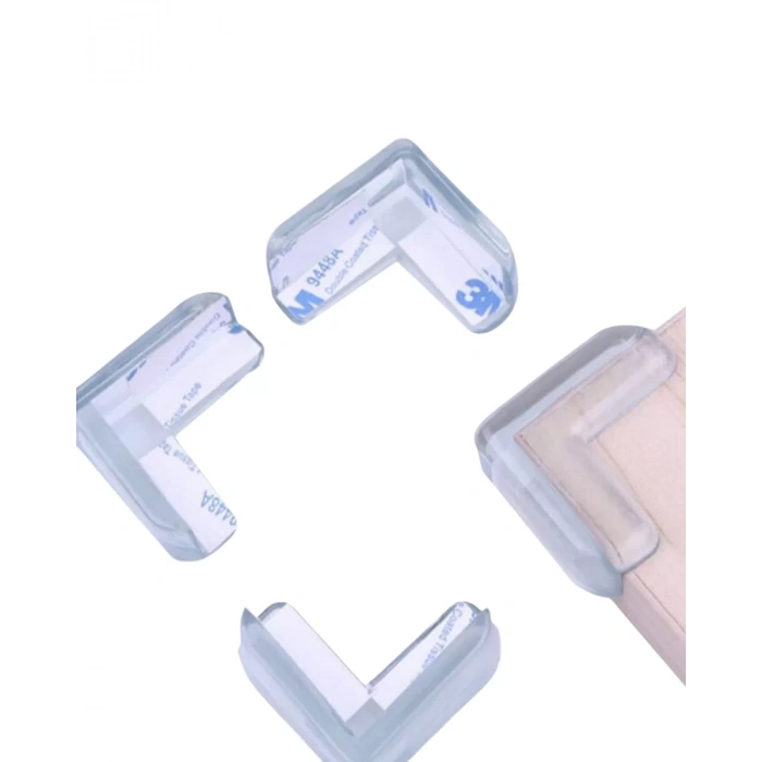 Nevamel® Masa Köşe Koruyucu 4 Lü Set Bebek Çocuk Güvenlik Köşe Aparatı