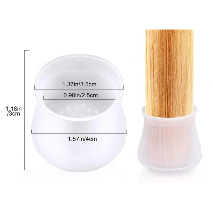 Nevamel Masa Sandalye Ayak Koruyucu 12 Adet