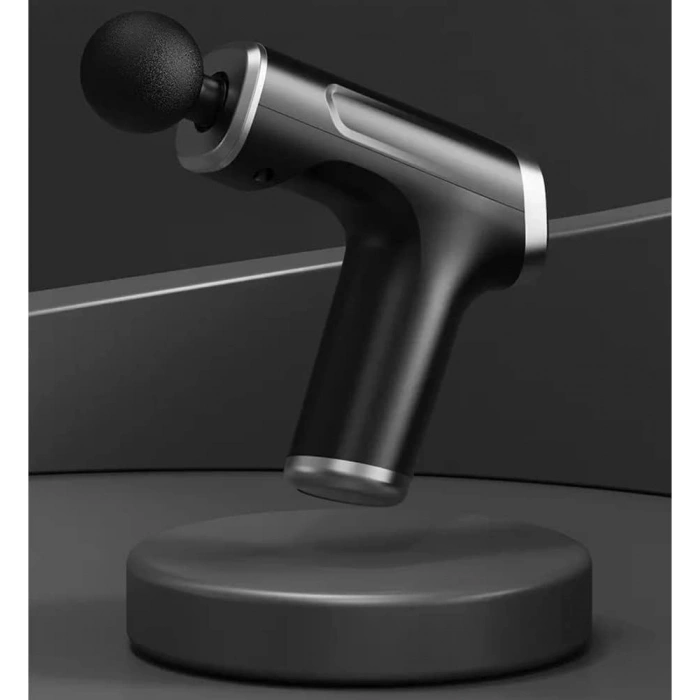 Nevamel Masaj Tabancası 4 Başlıklı Kas ve Vücut Ağrıları İçin Şarjlı Darbeli