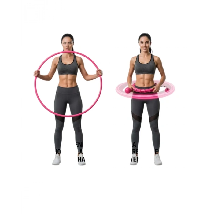 Nevamel® Masajlı Akıllı Hula Hoop Ayarlanabilir Fitness Çemberi