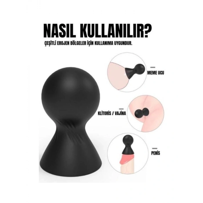 Nevamel® Meme Ucu Vakum Cup – Güçlü Emiş Özellikli Göğüs Uyarıcı