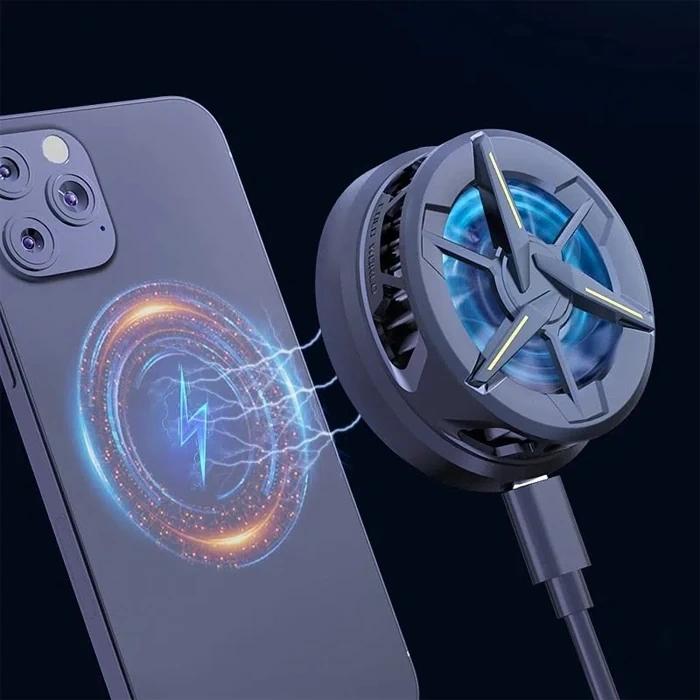 Nevamel Memo CX01 Manyetik Cep Telefon Soğutma Fanı Radyatör Soğutucu-(5775)