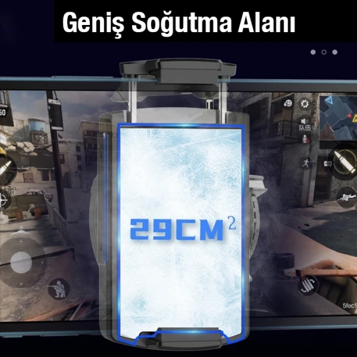 Nevamel MEMO DL08 Yarı İletken Telefon Soğutma Fanı Radyatör Soğutucu-(5775)