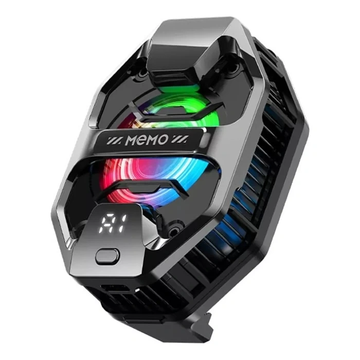 Nevamel MEMO DL20 AI Yarı İletken Dondurucu Arka Klipsli Soğutma Radyatörü IPhone Android PUBG Oyun Soğutucu 3 Aşamalı-(5775)