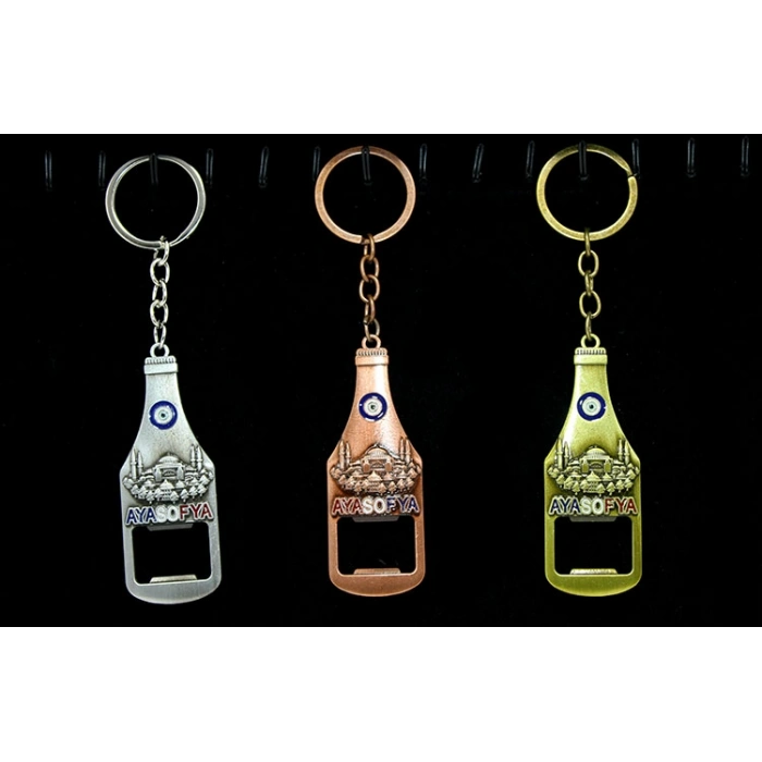 Nevamel Metal Ayasofya Anahtarlık Ve Açacak Model 1