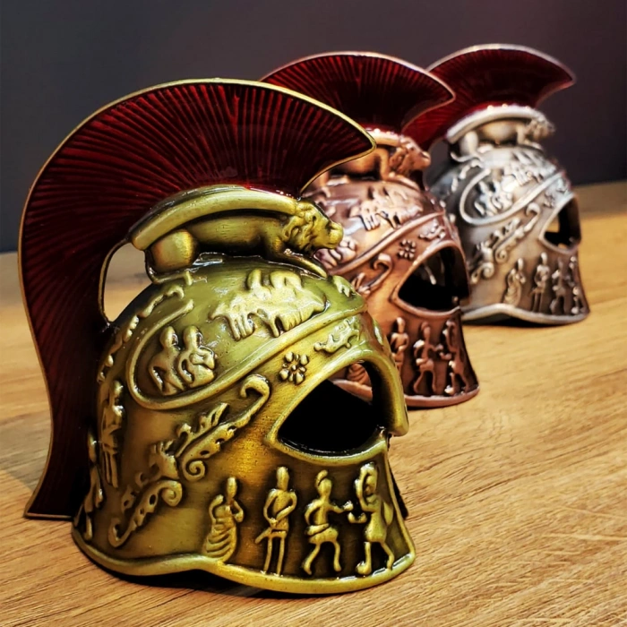 Nevamel Metal Dekoratif Şövalye Miğferi