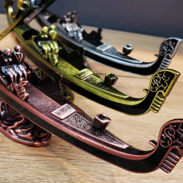 Nevamel Metal Dekoratif Venedik Kayık
