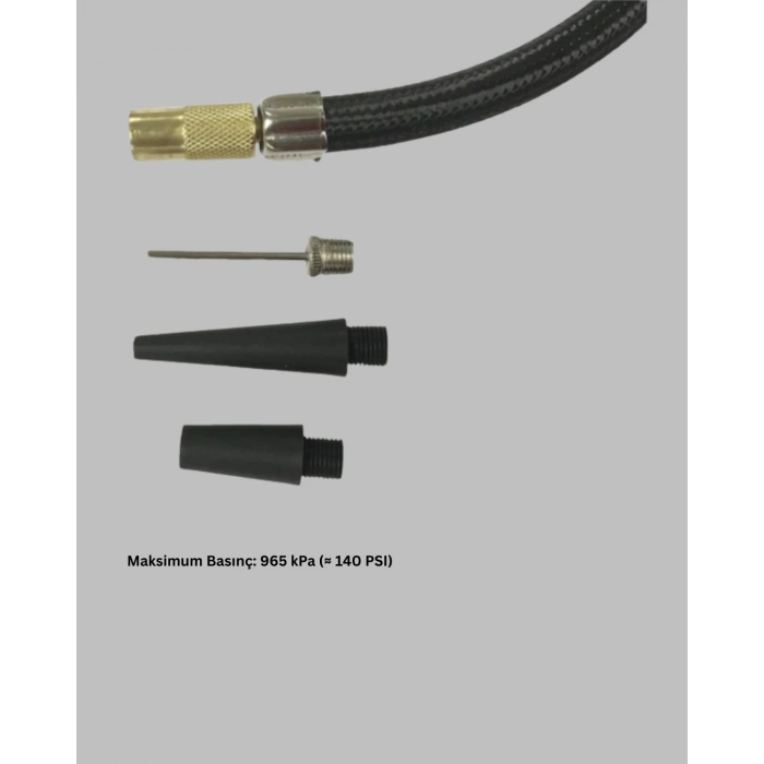 Nevamel® Metal Gövdeli Oto Lastik Hava Kompresörü 12V 140 PSI Hızlı Şişirme