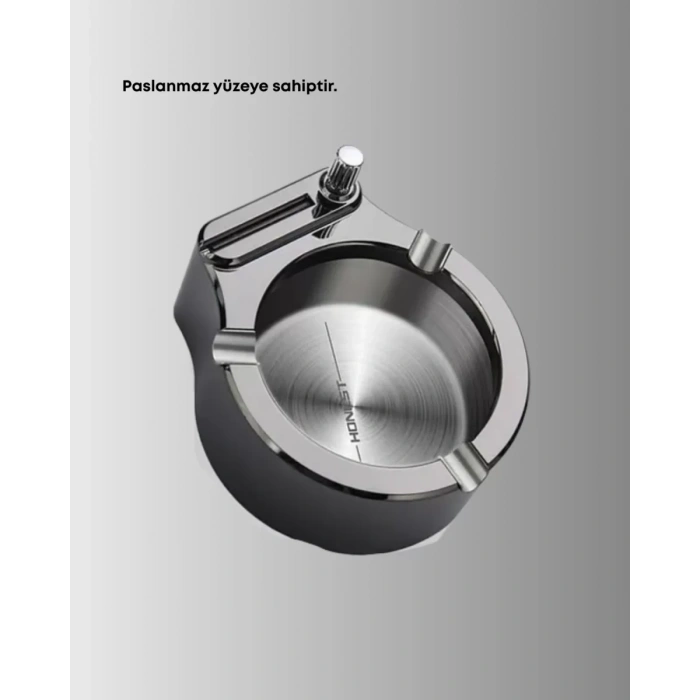 Nevamel® Metal Küllük Çakmaklı Masa Üstü Şık Tasarım