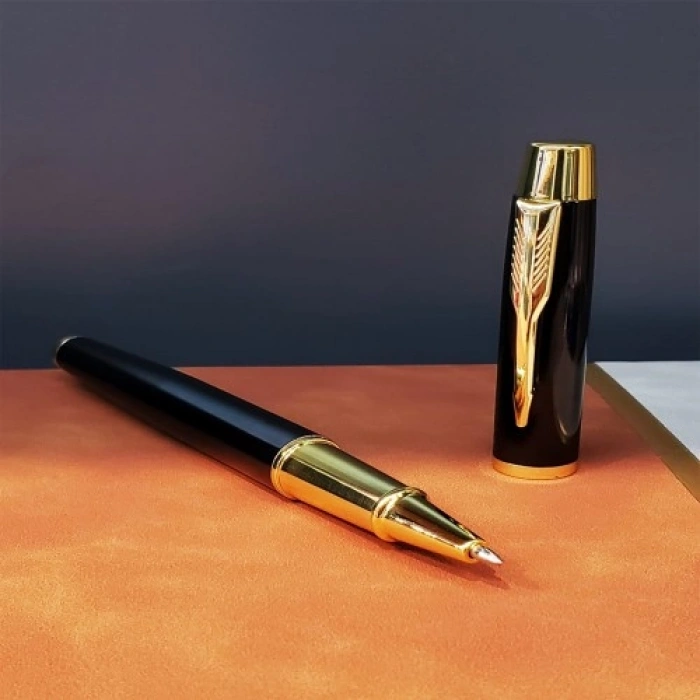 Nevamel  Metal Siyah Gold Kalem