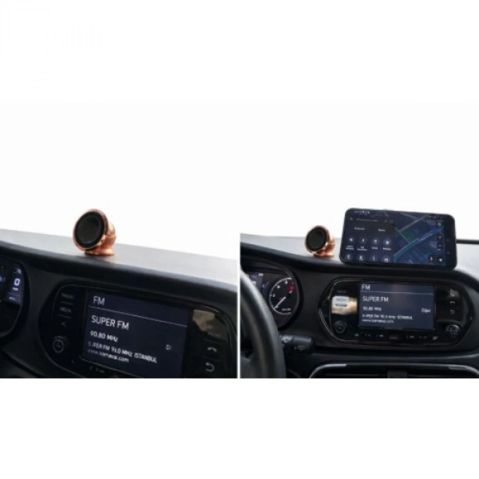 Nevamel® Metal Telefon Tutucu Torpidoya Yapışan Mıknatıslı