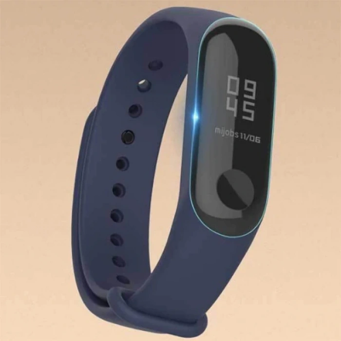 Nevamel Mijobs Mi Band 3 Darbe Emici Ekran Koruyucu 2 Adet Set-(5775)