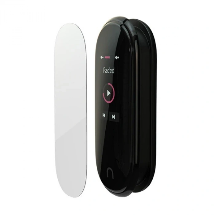 Nevamel Mijobs Mi Band 5-4 Darbe Emici Ekran Koruyucu 2 Adet Set-(5775)