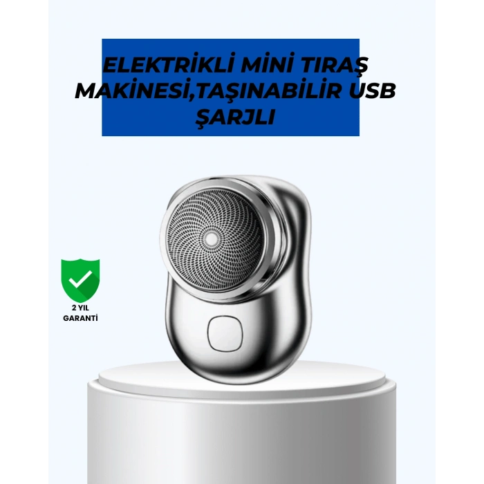 Nevamel Mikro titreşim motorlu düşük sesli USB girişli tıraş makinesi