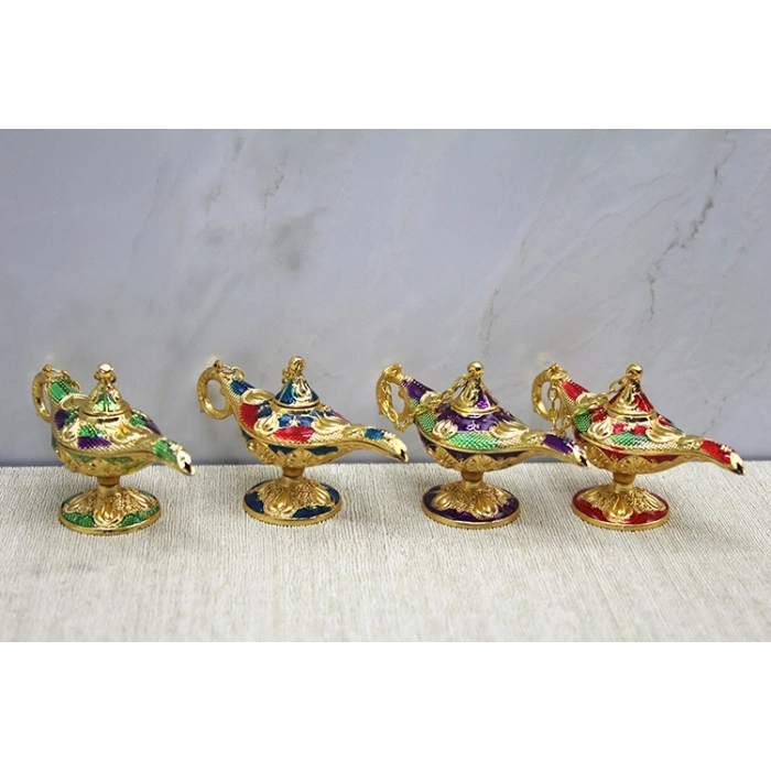 Nevamel Mineli Metal Alaaddin Lambası Model 1